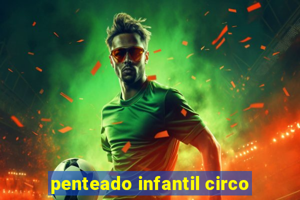 penteado infantil circo